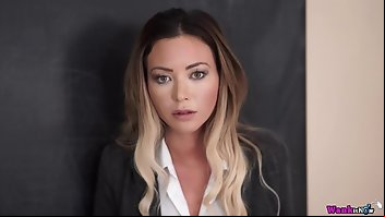 Office Cumshot Pussy Blowjob Brunette 