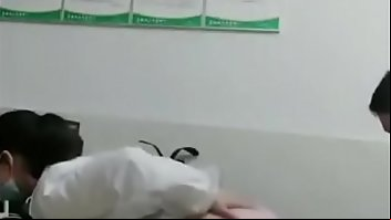 Gloves Doggystyle Asian Nurse 