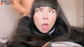 Uniform Hardcore Blowjob Brunette Amateur 
